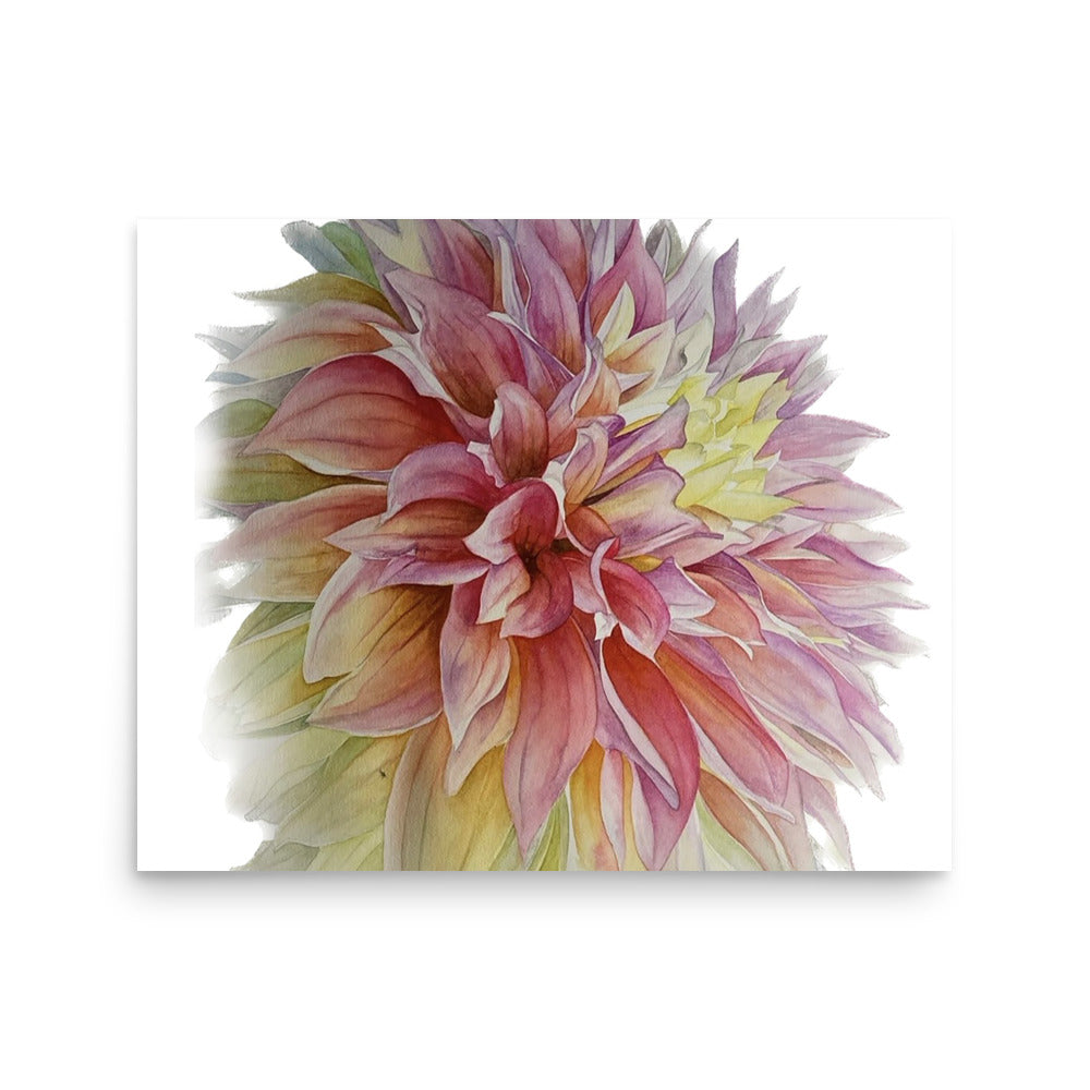 ADVANCE dahlia Poster