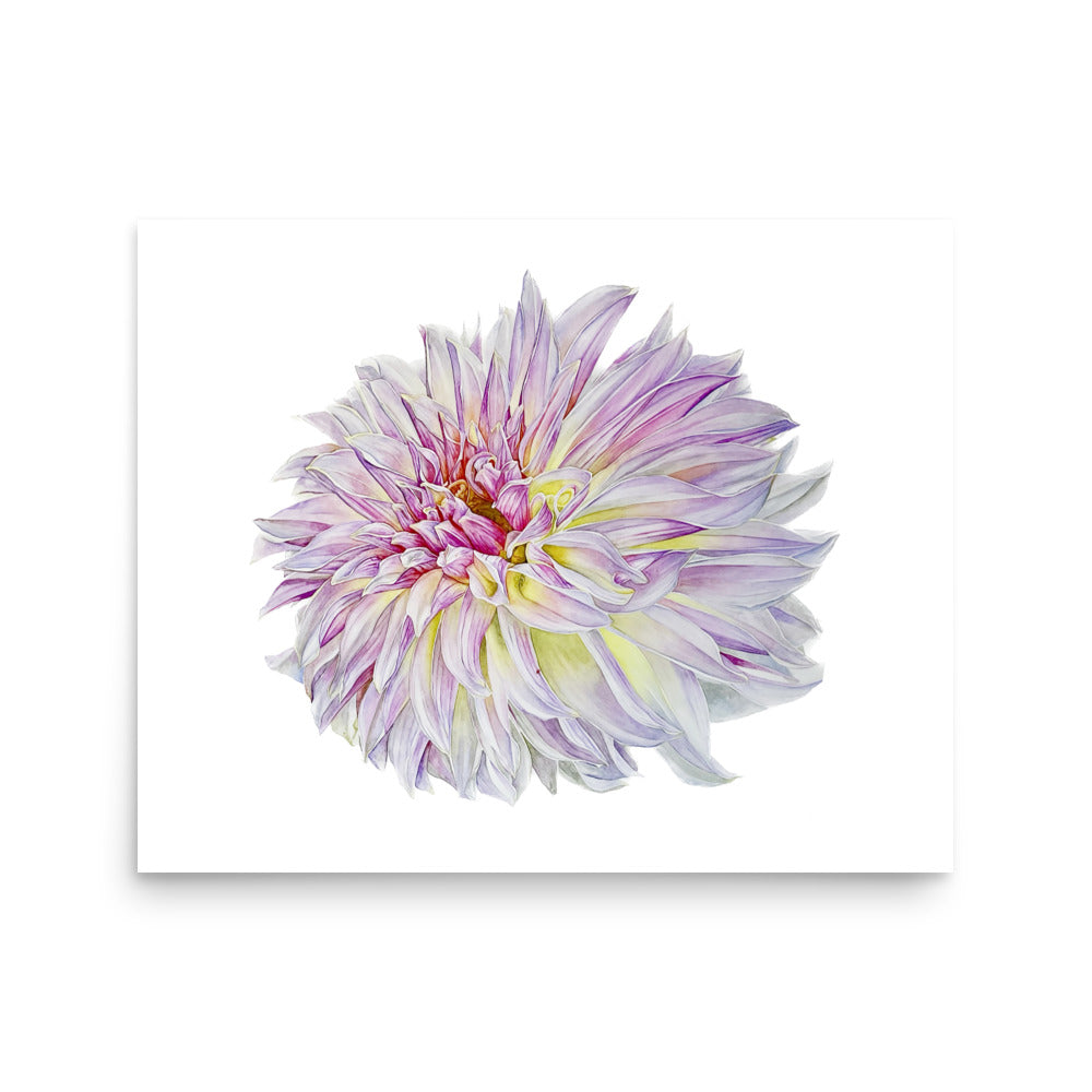 KA'S CHAMPAGNE dahlia Poster