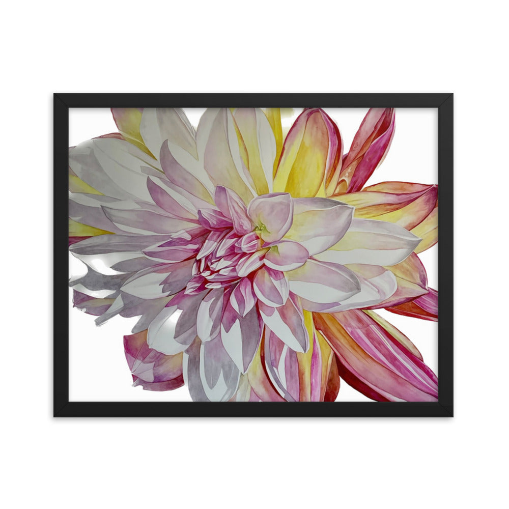 CARIBBEAN FANTASY II dahlia Framed poster