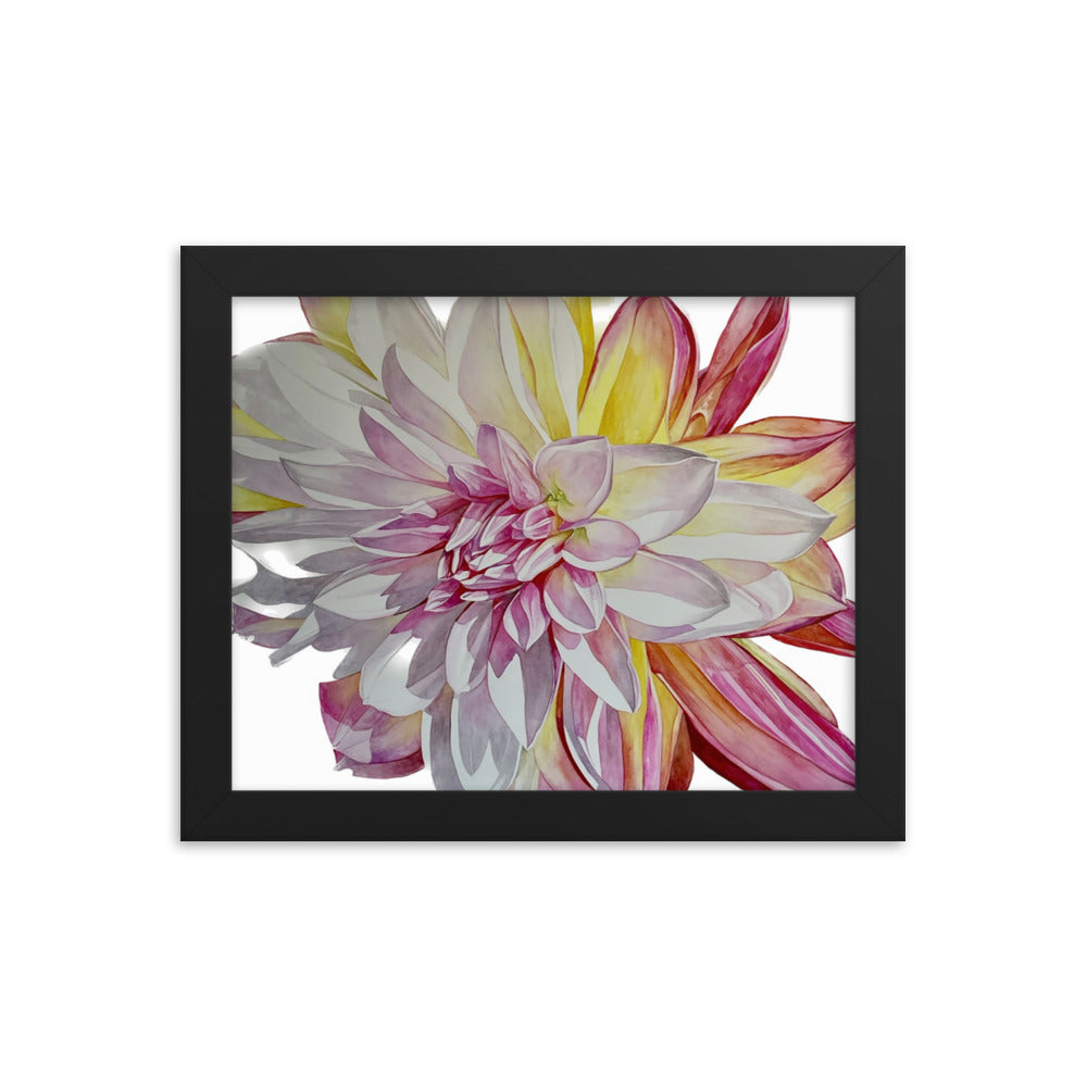 CARIBBEAN FANTASY II dahlia Framed poster