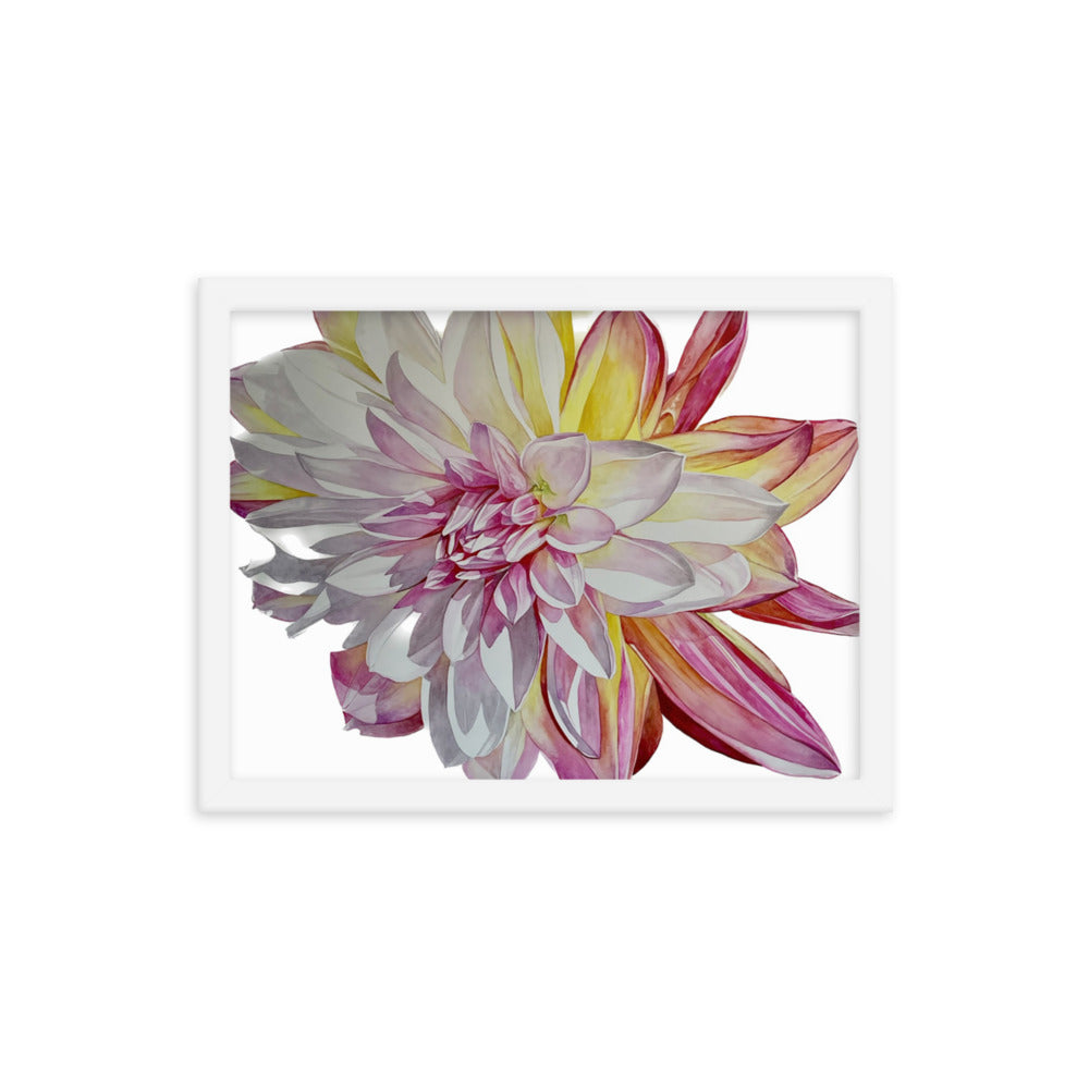 CARIBBEAN FANTASY II dahlia Framed poster