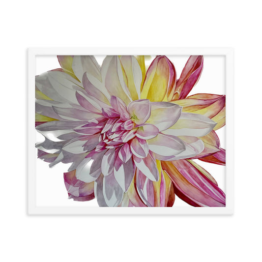 CARIBBEAN FANTASY II dahlia Framed poster