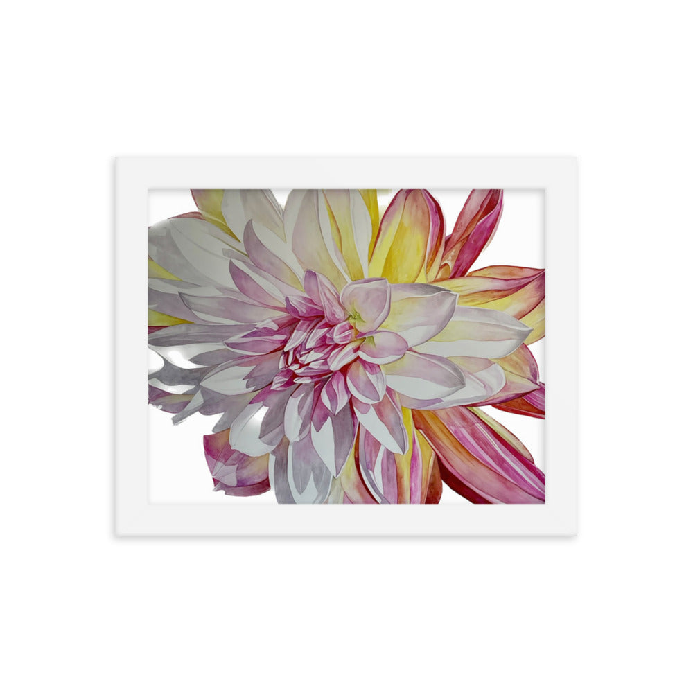 CARIBBEAN FANTASY II dahlia Framed poster