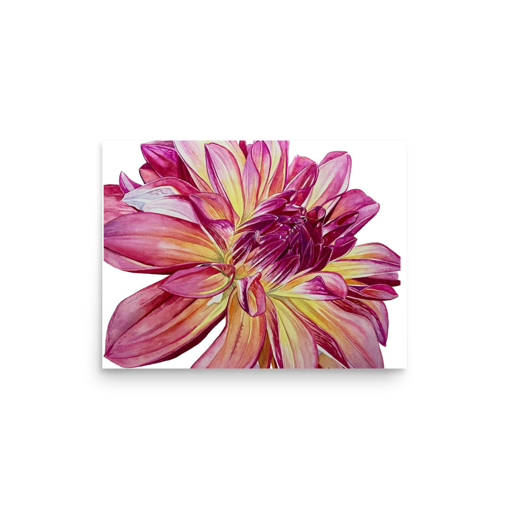CARIBBEAN FANTASY dahlia Poster