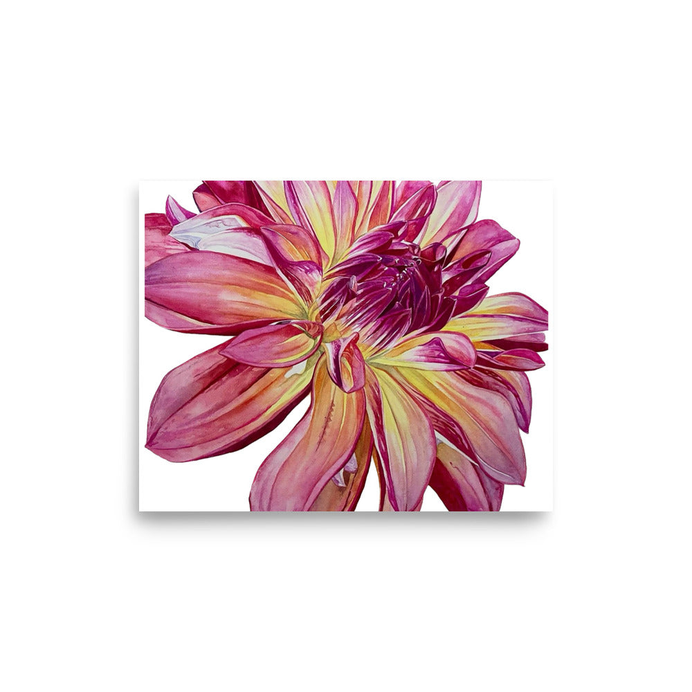CARIBBEAN FANTASY dahlia Poster