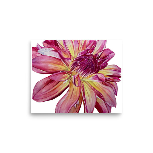 CARIBBEAN FANTASY dahlia Poster